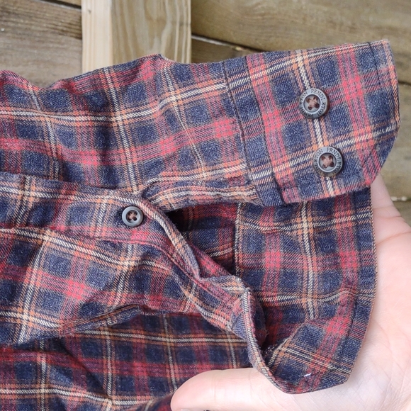 🏵️ Pendleton Plaid Merino Wool Button Down Shirt - Picture 3 of 6